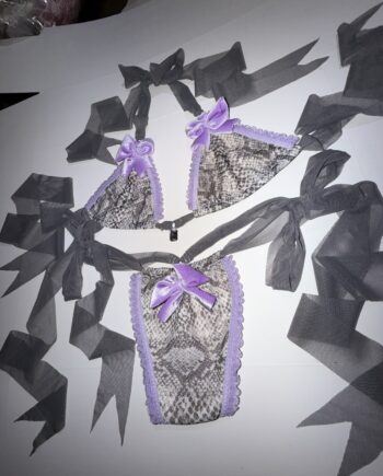 Micro snakeskin set